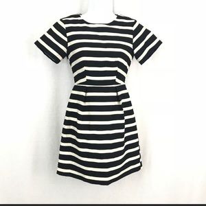 H&M Black and White Tea Dress